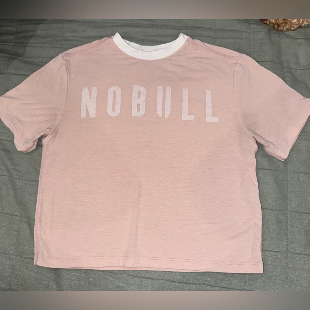 NOBULL DUSTY ROSE BOXY TEE